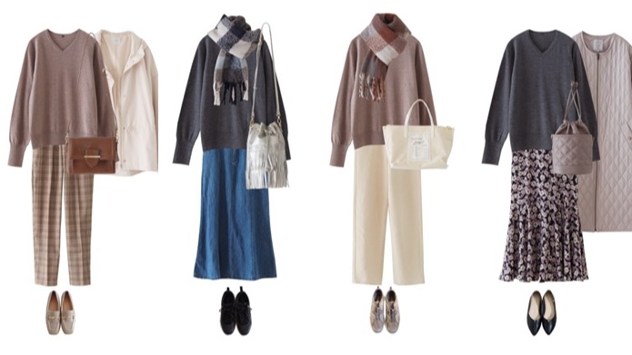 思夢樂「V領針織衫」最強7日穿搭提案，天天穿出不同風格！