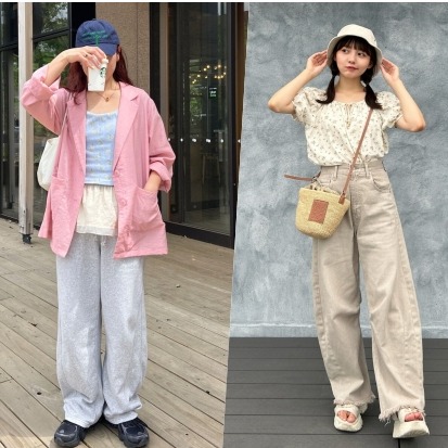 從日本女子2025夏季私服推薦！選用明亮色、花卉上衣、透膚蕾絲打造連假出遊穿搭