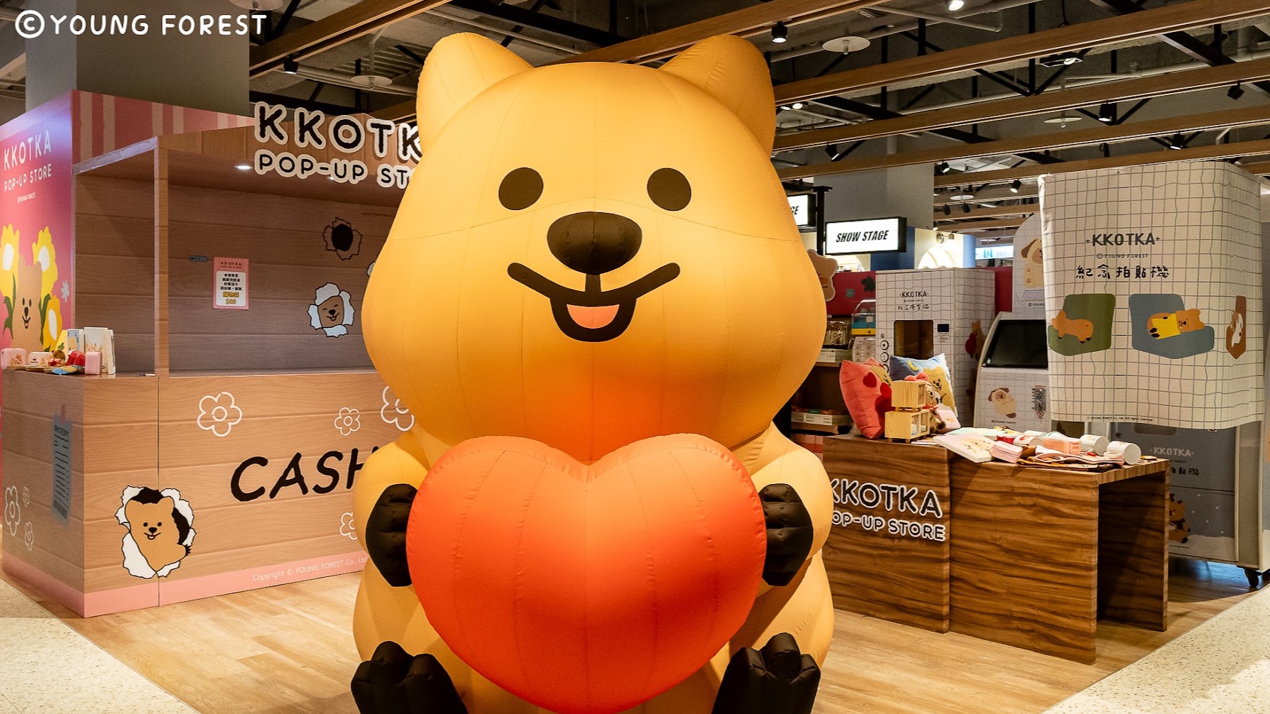 春日最萌打卡熱點！韓國勾卡KKOTKA快閃店登陸A11，5大拍照點＋50款療癒周邊必逛