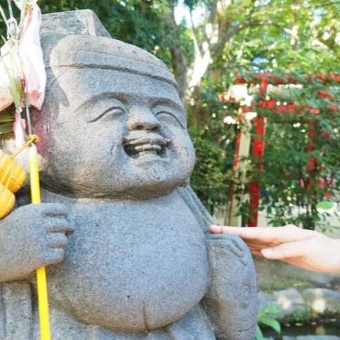 最古老的住吉在福岡！博多住吉神社：一起摸摸七福神討吉利