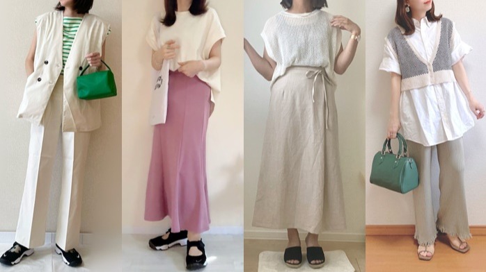 日系輕熟女的思夢樂夏日穿搭示範,新手也能輕鬆駕馭!