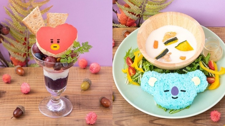BT21主題咖啡廳再現!東京與大阪第14波Hope In Love秋季饗宴