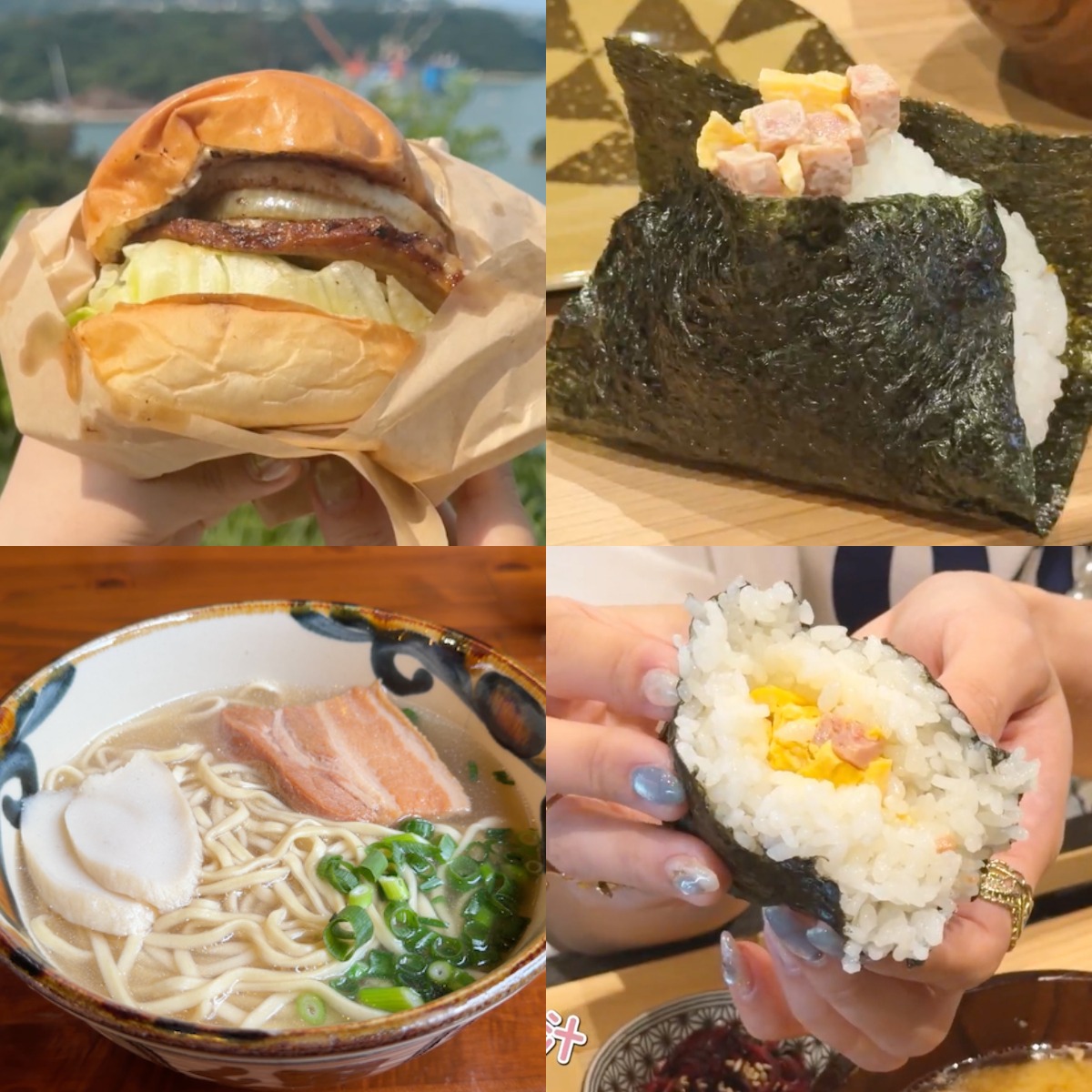 自駕兜風必吃！沖繩麵、巨無霸漢堡、飯糰套餐 沖繩在地人氣餐廳4選