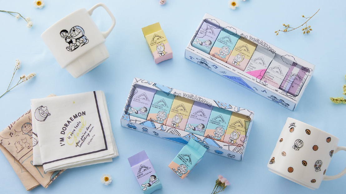 來杯大雄款咖啡？「UCC ×哆啦A夢」在生日月推出超可愛咖啡＆雜貨等著你帶回