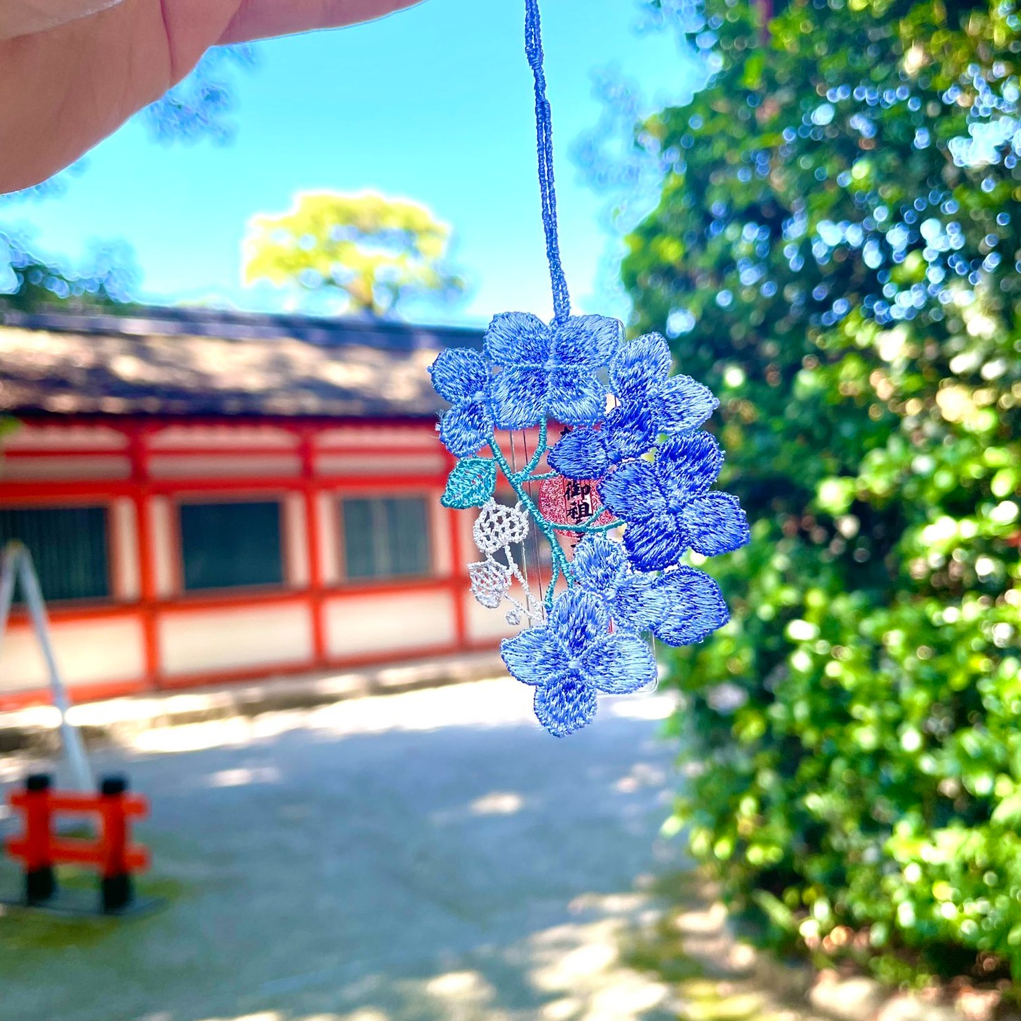 京都最美御守!錯過下鴨神社春天的櫻花御守,這次在6月即將推出的蕾絲繡球花御守不可再錯過