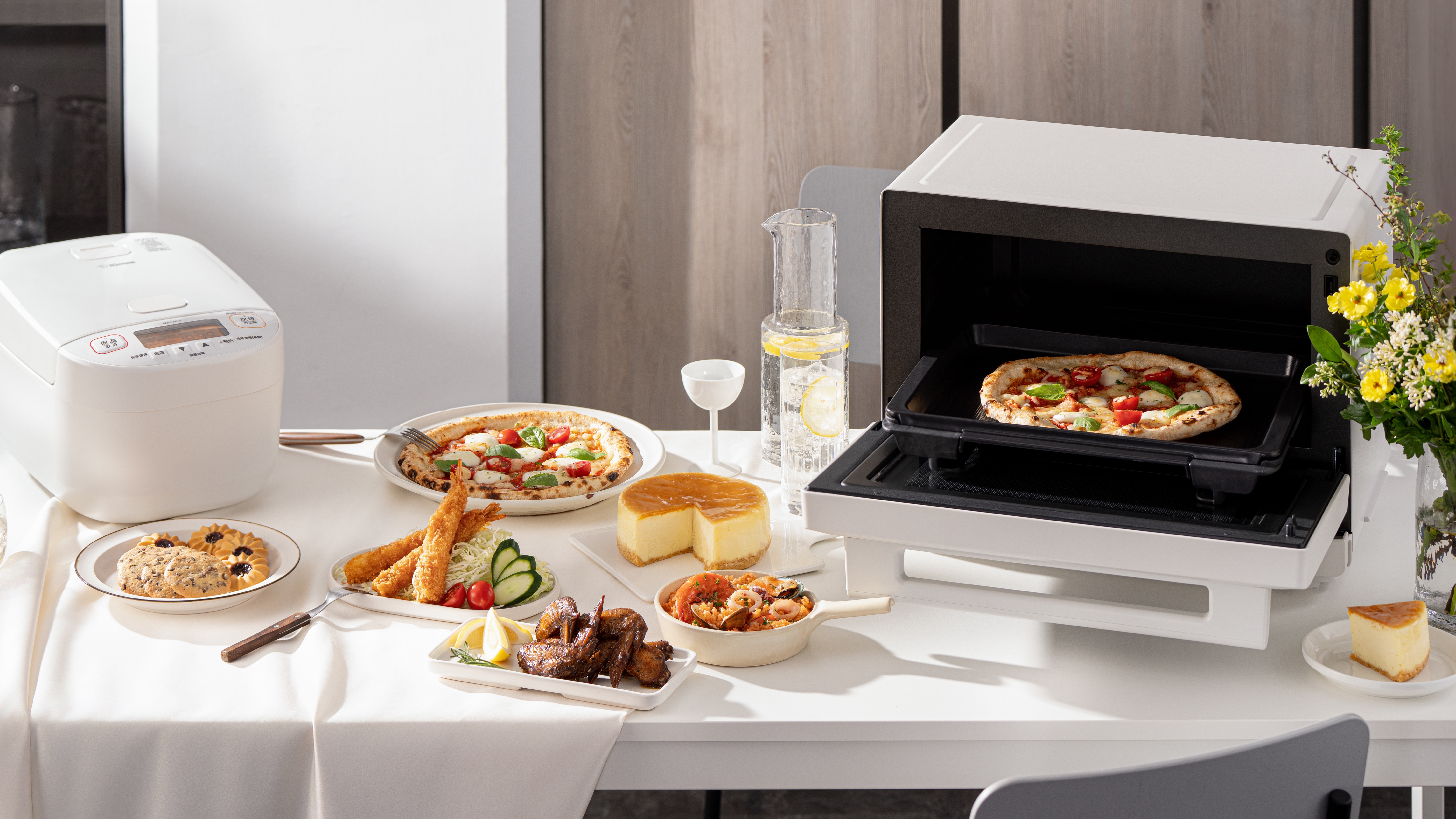 居家美學與美味的完美結合 象印為您「食」現每一天 白色控的質感風格新品 簡約百搭全新亮相！