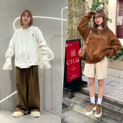 2024秋冬日本女生聰明穿搭術!從大學TEE營造日系街頭休閒LOOK