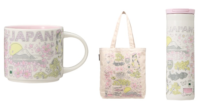 日本星巴克春季限定款「Been There Series 」繽紛上市  滿滿日本之春的杯子太過可愛！