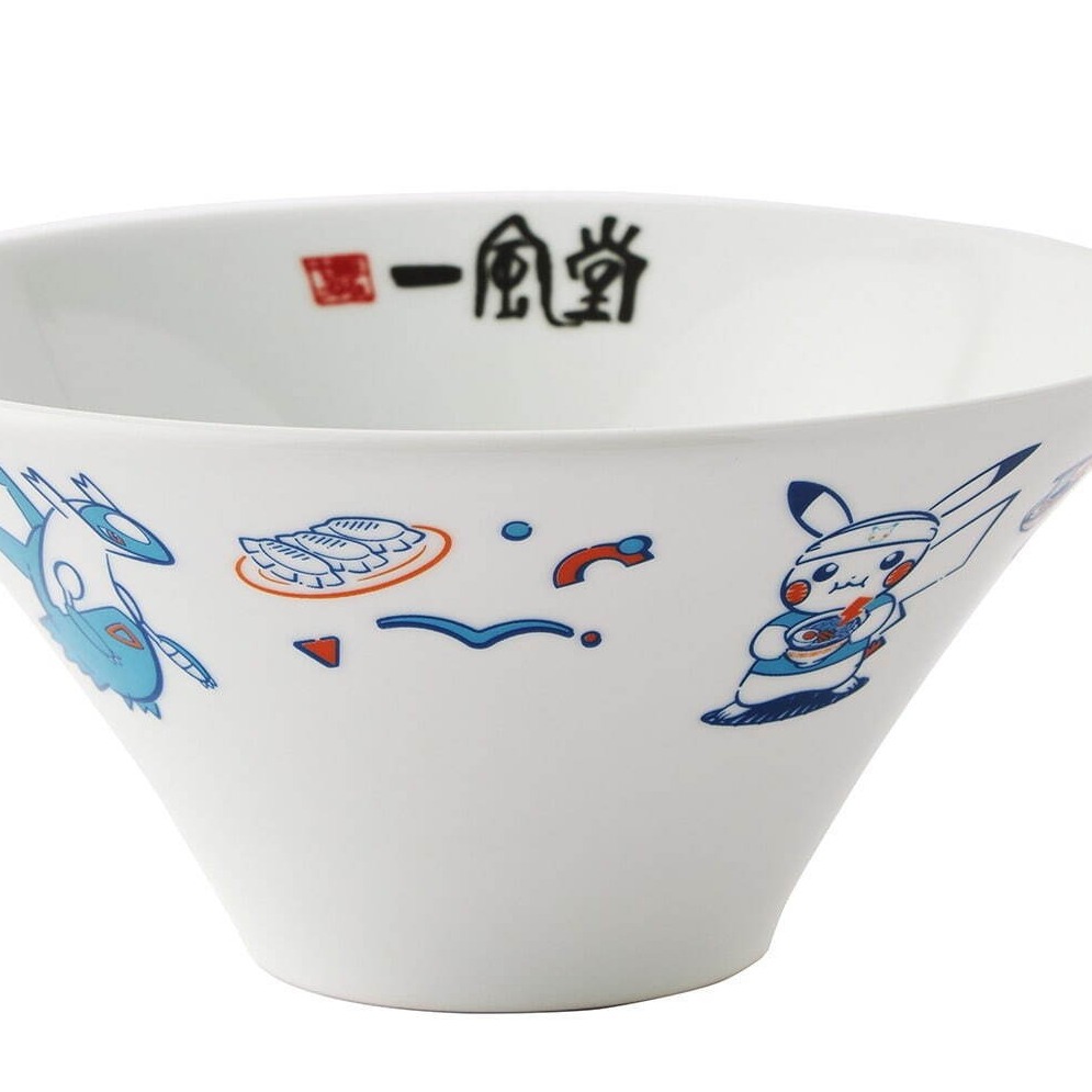 「一風堂」×《寶可夢》聯名！拉麵店主風格皮卡丘有田燒拉麵碗、湯匙將於福岡寶可夢中心登場！