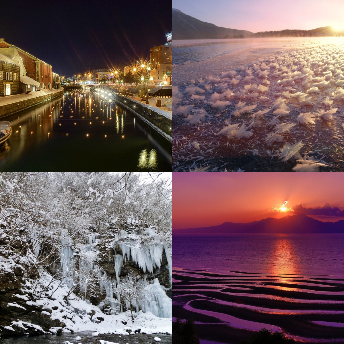 稀有的冰上場景與大自然的鬼斧神工，日本二月景點十選帶你看！