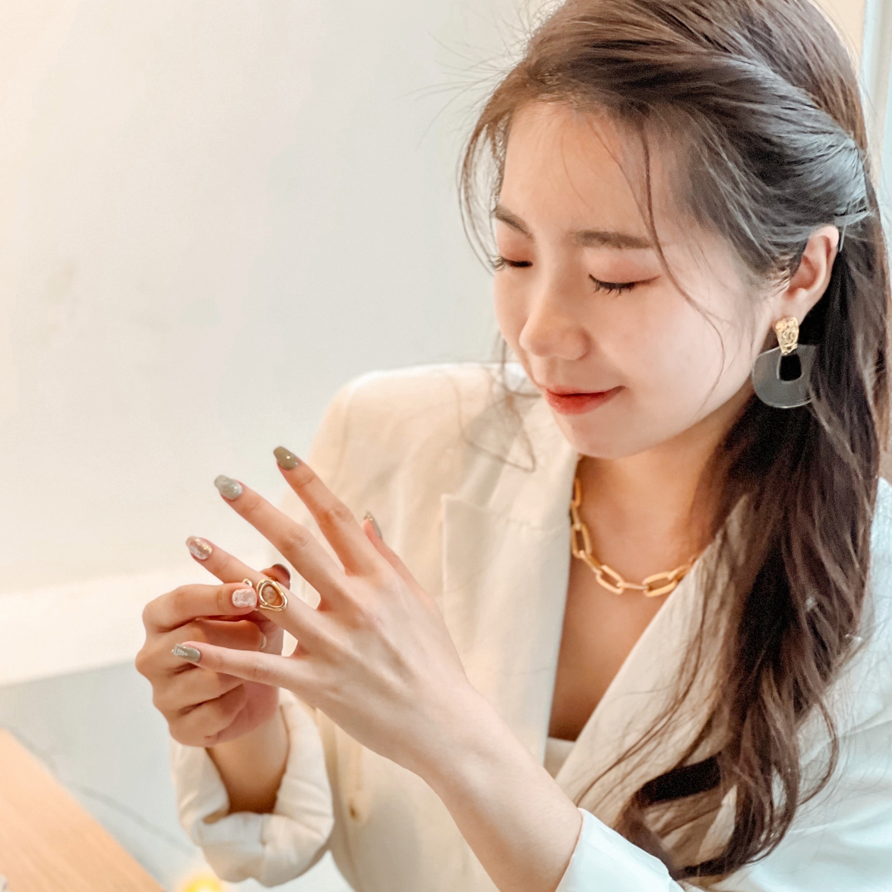 Japaholic girls聖誕午茶!白色、金色的主視覺色調搭配osewaya飾品,整場活動充滿夢幻聖誕感!