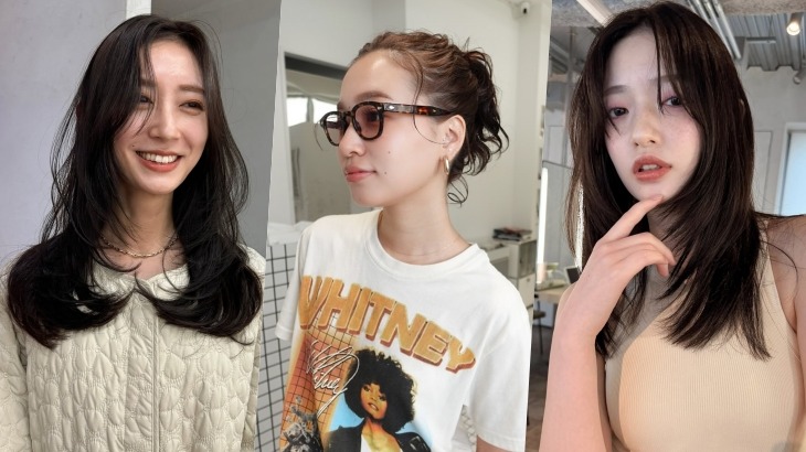 2025秋季日本女生激推「4款中長髮」！從直髮、微捲、編髮造型推薦