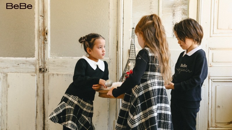 日本老牌童裝品牌BeBe首次快閃來台，10月14日起微風南山atre登場，專屬小寶貝的時尚穿搭
