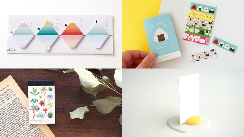 日本特色文具8選 「逆富士」便條紙與荷包蛋卡片夾超吸睛！為日常生活帶來無限驚喜