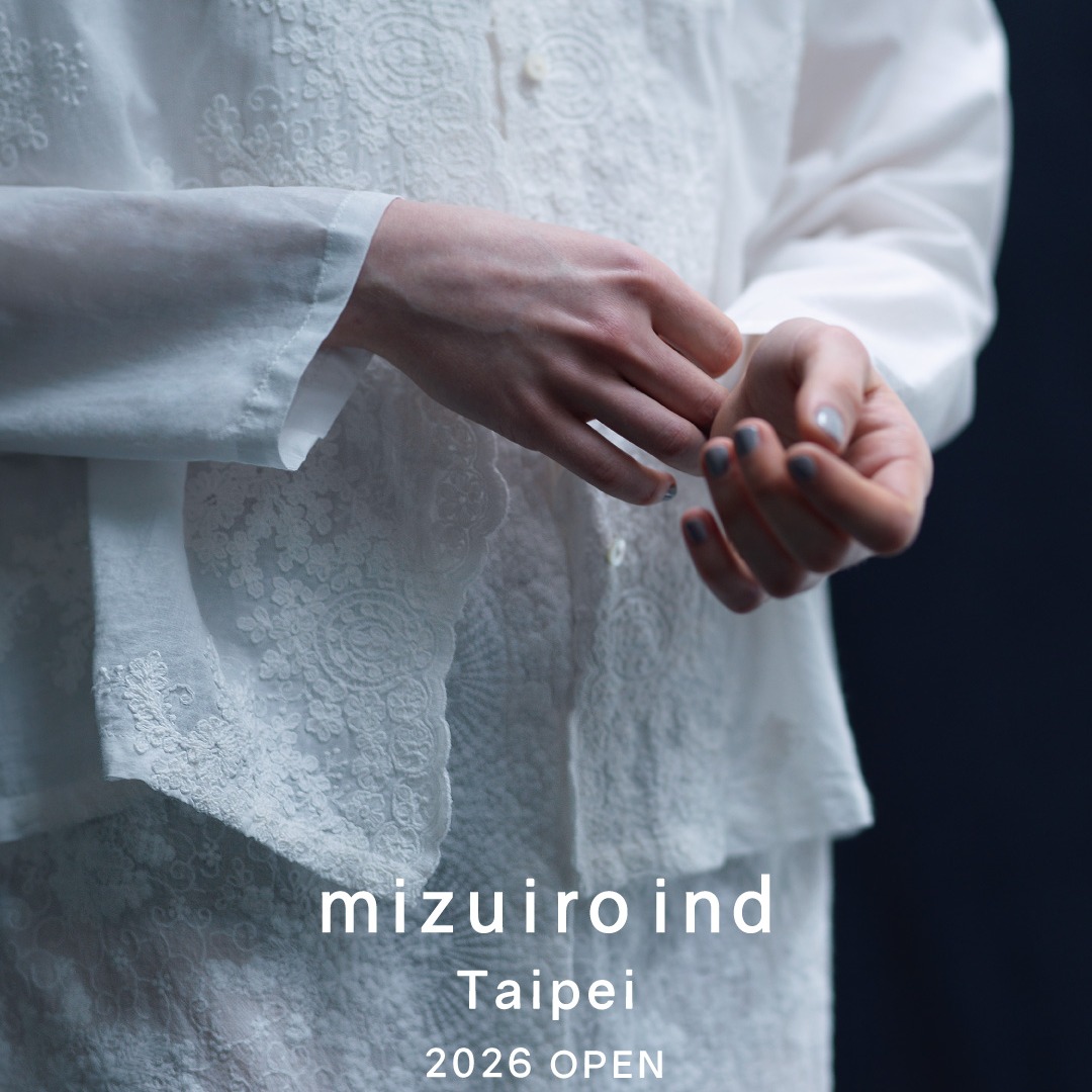 女神蒼井優也愛的日本設計品牌 mizuiro ind首度來台！1月12日起新光三越A11快閃店登場