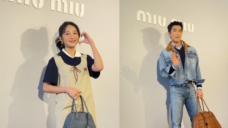 Miu Miu微風信義店盛大開幕！曾敬驊、李沐帶逛最新精品地標，話題Vivant包必買焦點