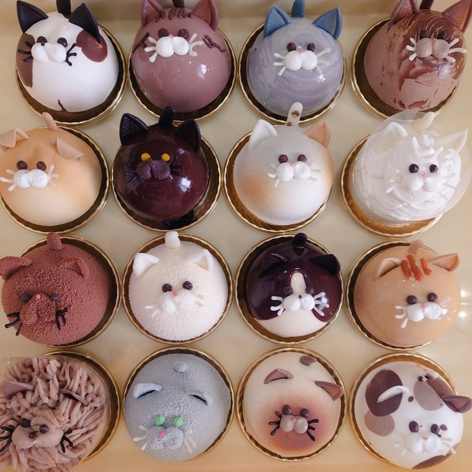 貓控與甜點控的夢幻樂園，兵庫西宮甜點店「Patisserie minette」