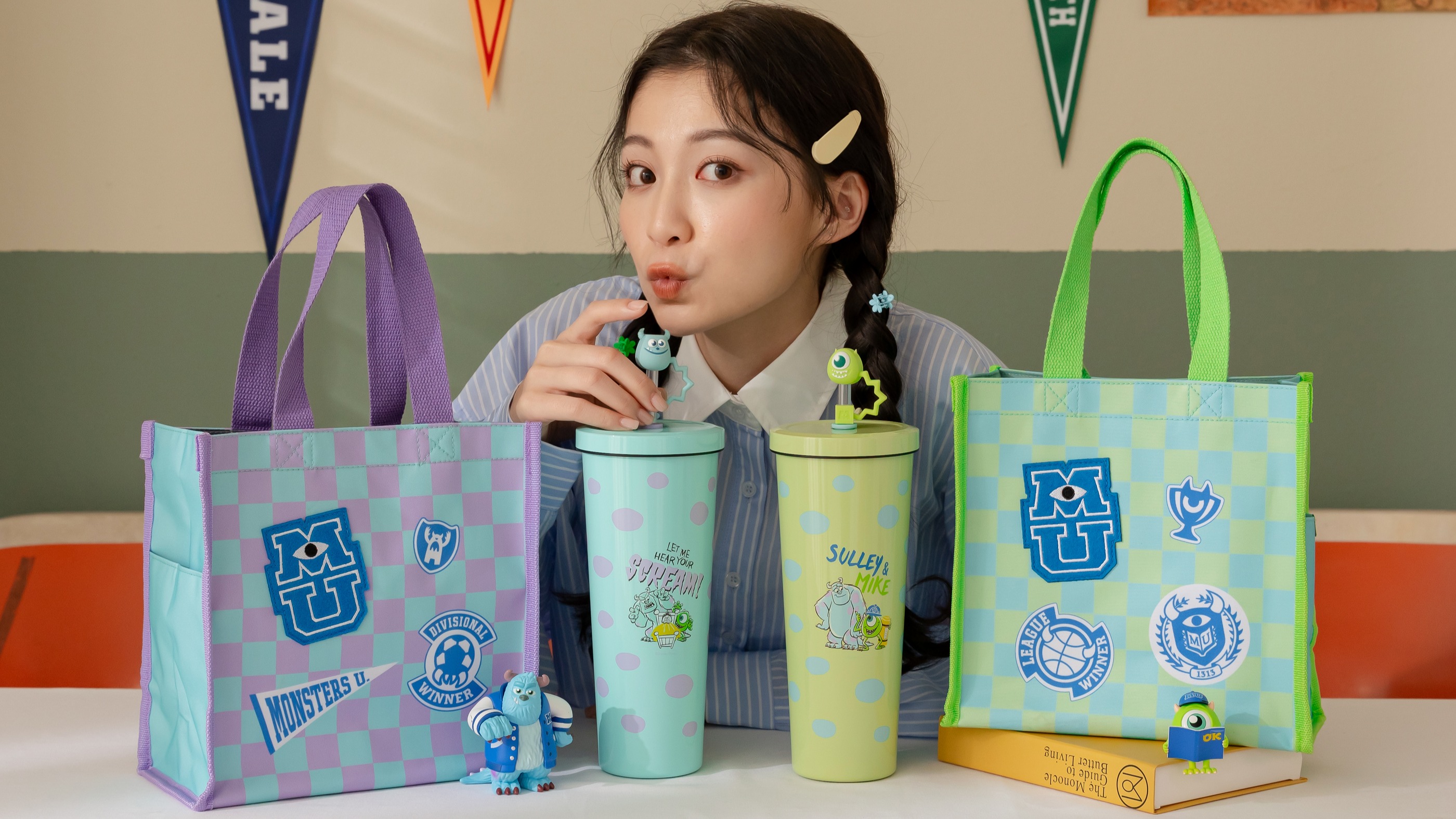 大眼仔、毛怪出沒注意！Oolab良杯製所推出皮克斯怪獸環保杯