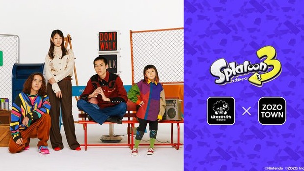 夢幻合作魷魚鬚商城 x ZOZOTOWN?《斯普拉遁3》聯名快閃店登場!