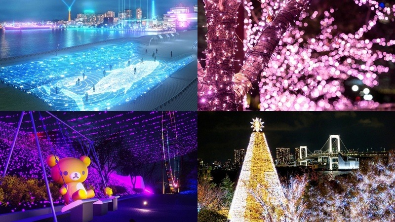 2024年關東燈光秀朝聖指南！瑪利歐、賽馬娘、拉拉熊與迪士尼角色陪你點亮聖誕夜