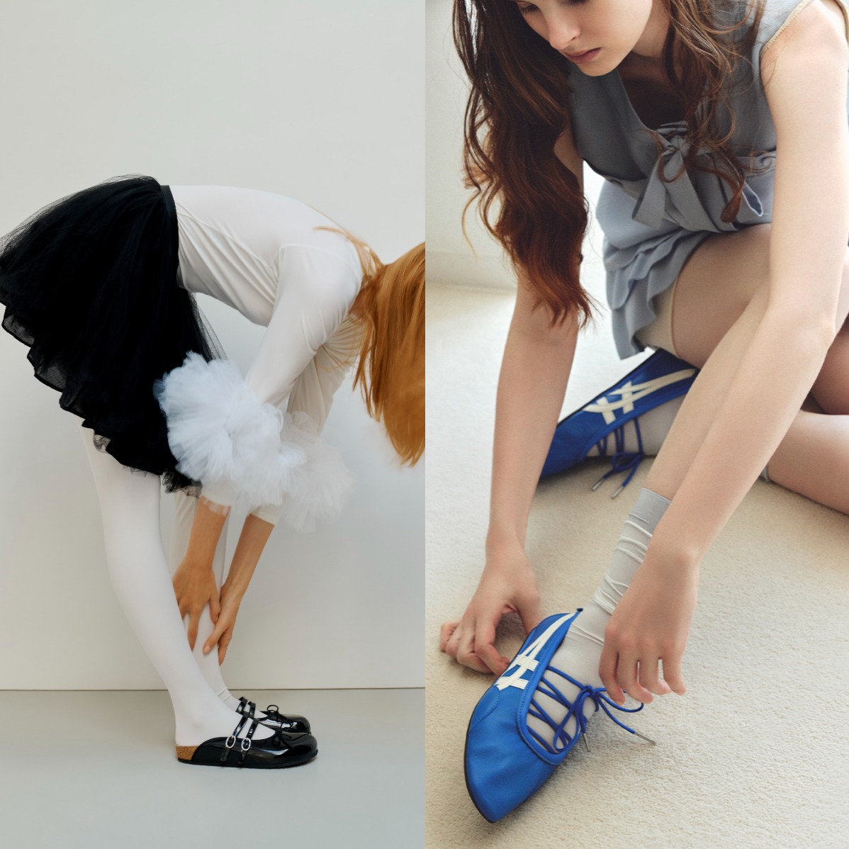 從球鞋到涼鞋都吹起芭蕾風！Onitsuka Tiger、BIRKENSTOCK勃肯聯名Repetto太美，日本女生搶穿的Balletcore鞋款推薦