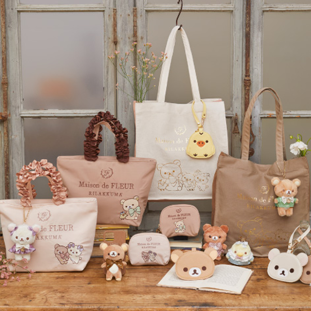 Maison de FLEUR × 拉拉熊神聯名系列開賣 大人風雜貨可愛到眾人都融化！