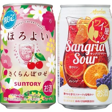 2022年3月日本人氣酒類介紹!春色櫻桃玫瑰沙瓦&香甜蜂蜜梅酒帶你搶先看文止渴