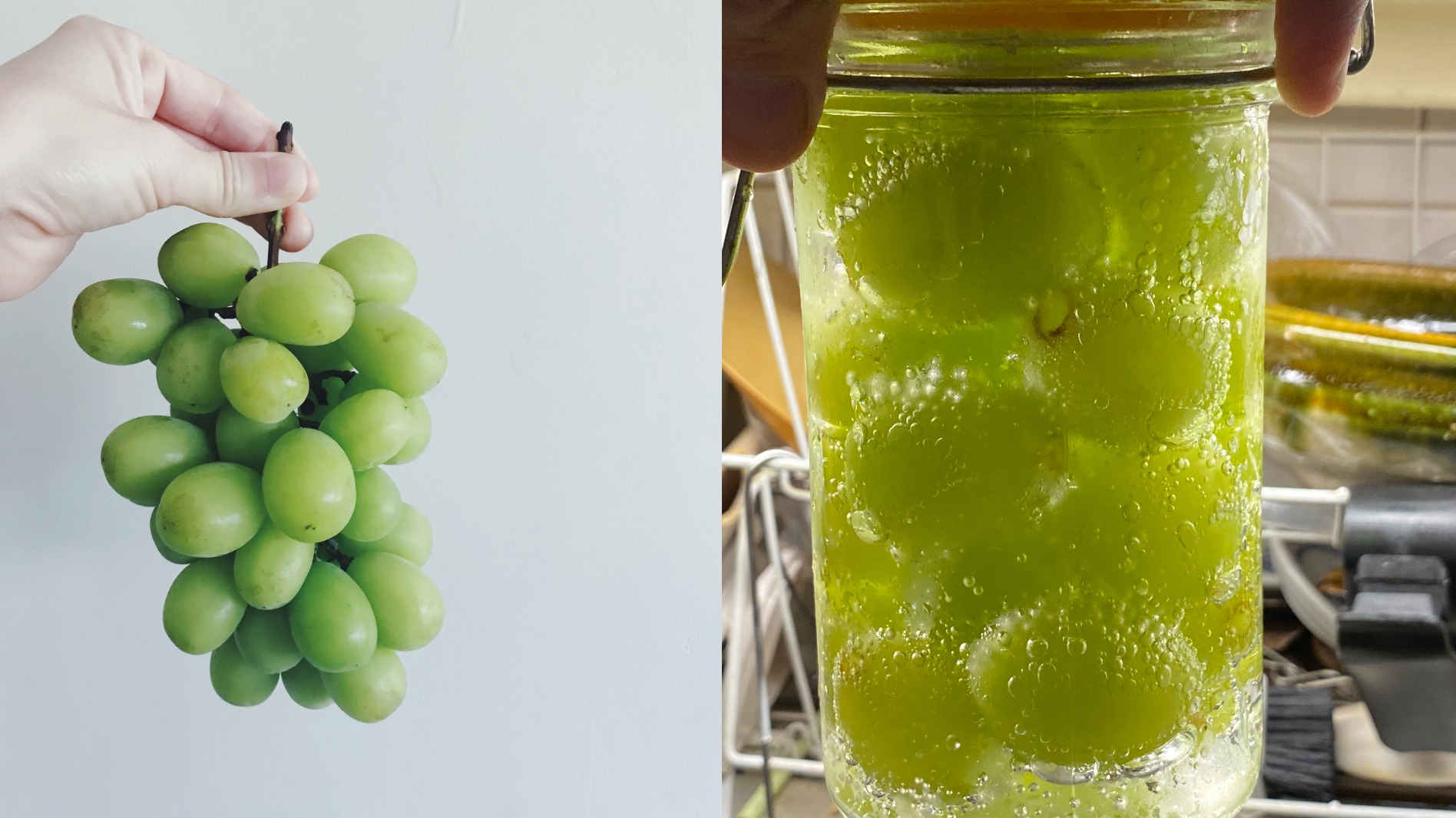 日本網友瘋傳麝香葡萄嶄新吃法！欲罷不能的美味竟然簡單到不行