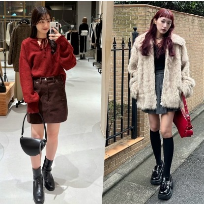 年末派對怎麼穿？選擇「紅色單品」混搭4種搶眼注目的日系造型