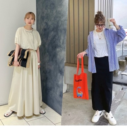 2024日本女生都在穿！本季以4款長裙打造時髦兼具的顯瘦印象