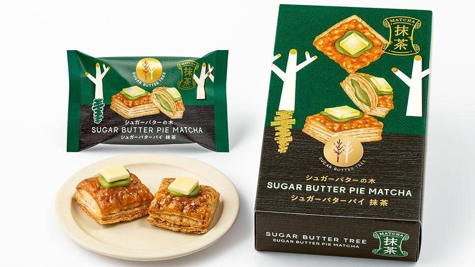 抹茶控不可錯過，砂糖樹「抹茶奶油派」關西機場限定開賣！