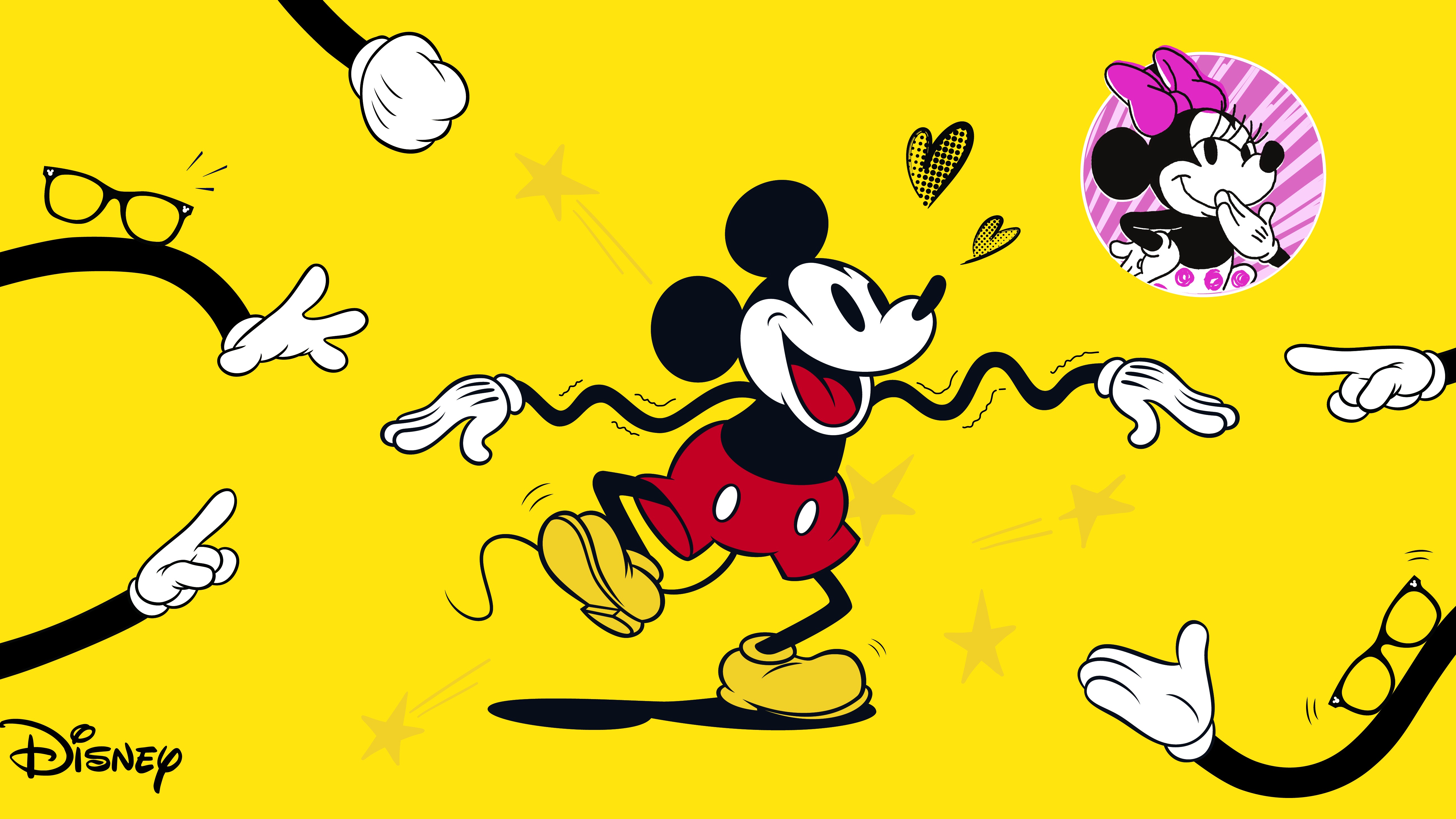 JINS X迪士尼聯名新作，米奇米妮系列第2彈，米奇小手和你玩猜拳