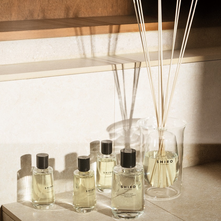 日本天然系質感香氛品牌SHIRO打造居家療癒時光,SHIRO PERFUME系列擴香液全新登場