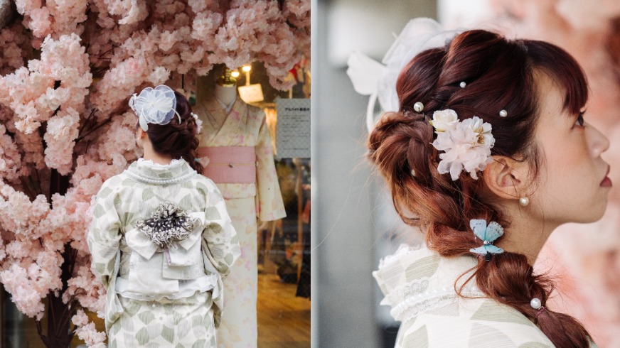 下雨天也不用擔心！日本東京淺草蕾絲和服CocoRo 和服館體驗與私房拍攝景點推薦