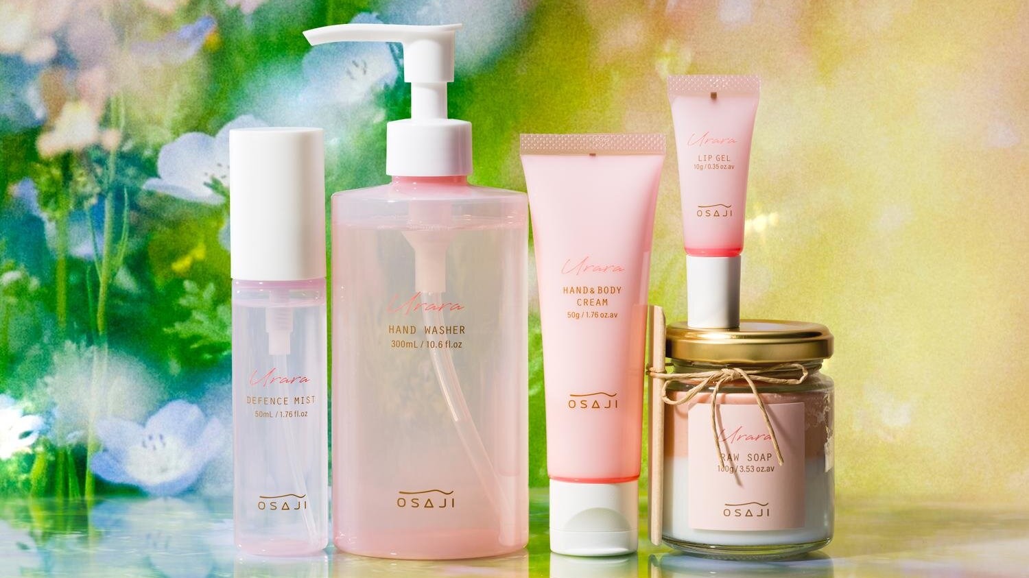 OSAJI春季限定「Urara」系列2月18日發售 花香療癒肌膚與心靈