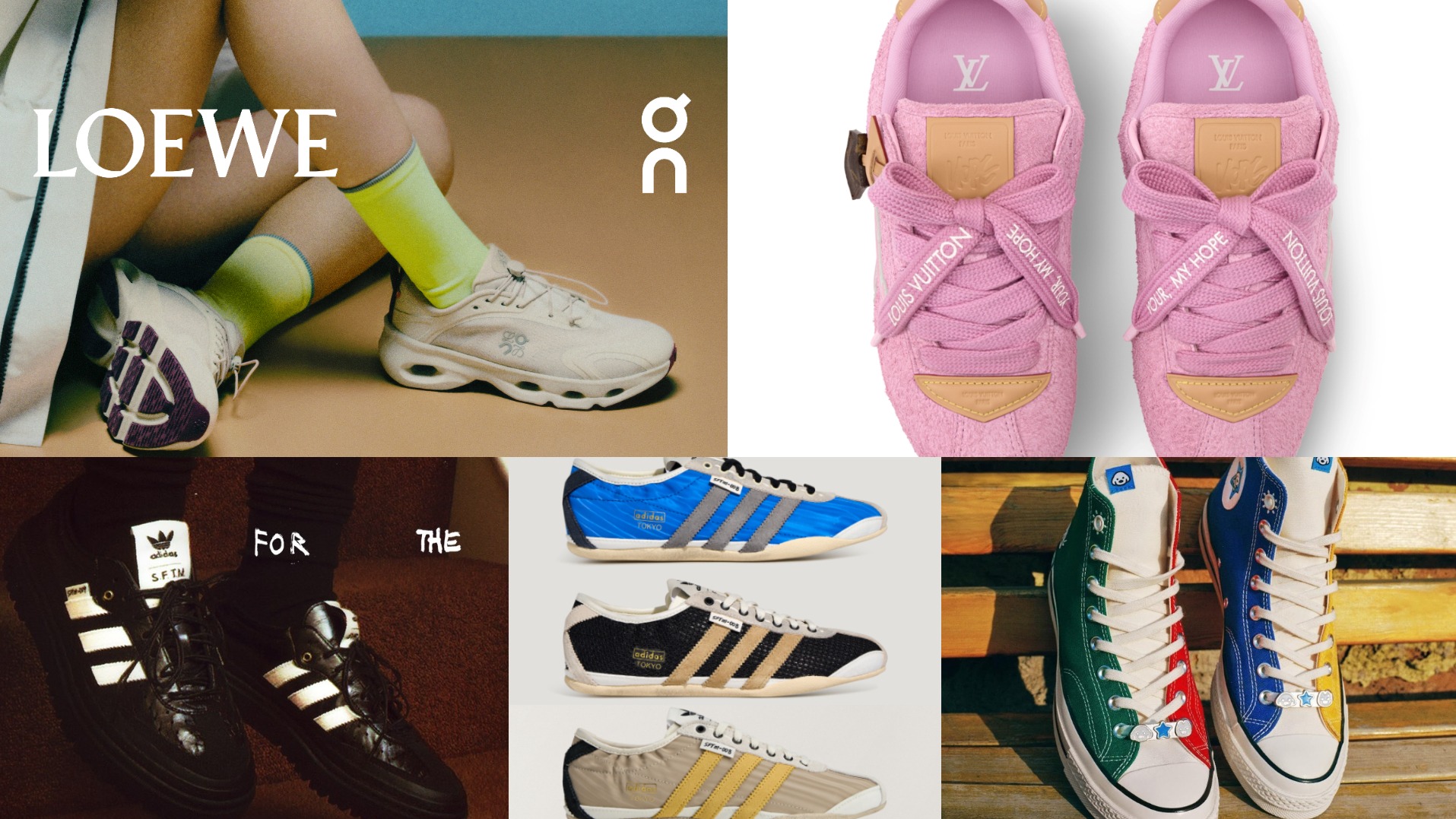 2026球鞋推薦！LOEWE×On噴織鞋、j-hope粉鞋、Converse萌寵鞋，日韓限量清單爆紅