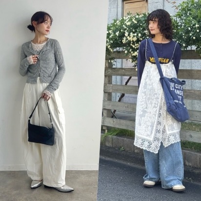 2026夏季日本女生最愛可甜可鹽搭配靈感參考！以「蕾絲」點亮多變日系焦點