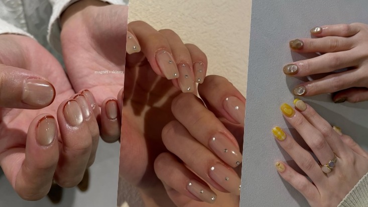 指彩也要換季！2025夏季日本女生激推「簡約輕透風」美甲圖鑑