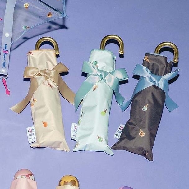 31 冰淇淋×Wpc. 夏日聯名傘系列 冰淇淋造型傘柄超吸睛