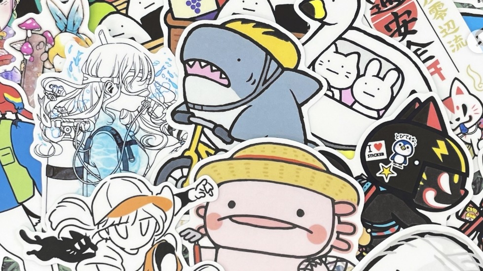 貼紙收集愛好者來日本必逛！讓人一進去就失心瘋的原創設計貼紙天堂「B-SIDE LABEL」