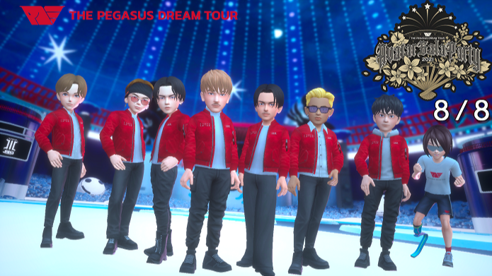 三代目 J SOUL BROTHERS化身3D人物,在帕運遊戲APP舉辦虛擬演唱會!