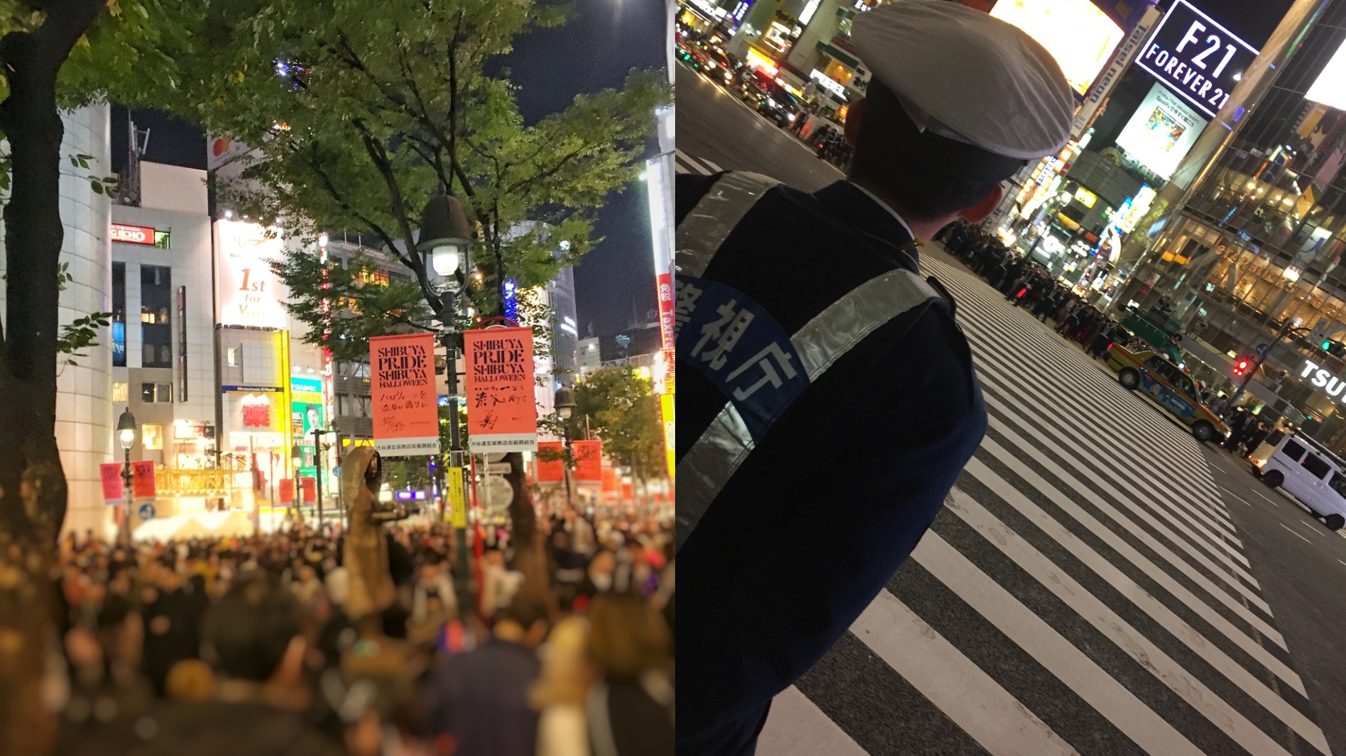 防止梨泰院憾事!日本網民、警方大陣仗預防萬聖節踩踏意外,自救辦法萬人轉推