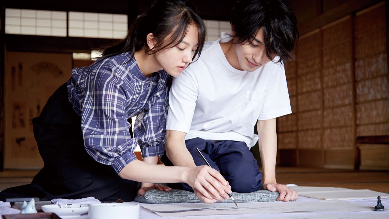 《線,畫出的我》橫濱流星、清原果耶 攜手挑戰水墨畫 開拍前苦練「四君子」 獲水墨畫大師盛讚