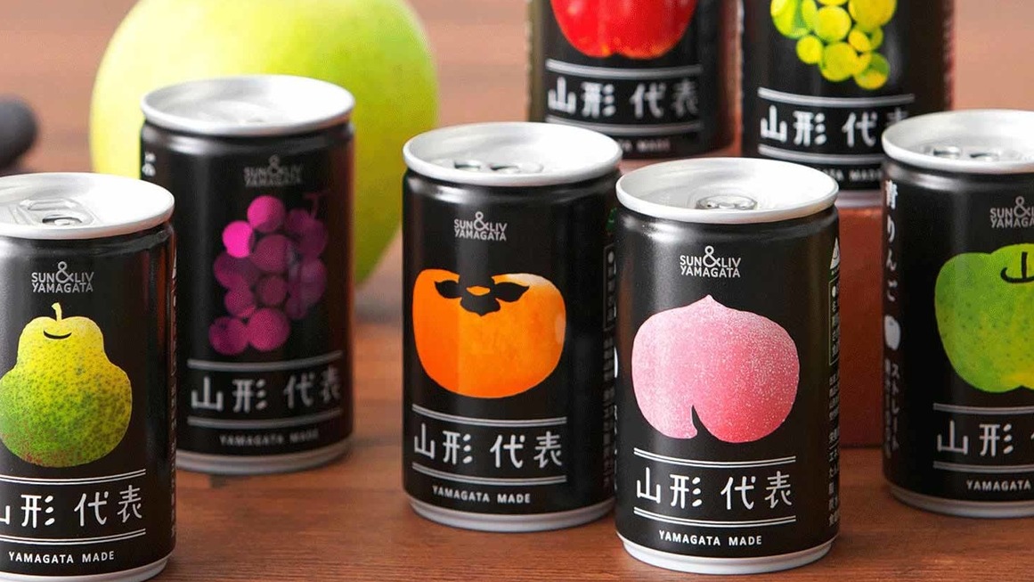 東北看到必買的伴手禮「山形代表」，最純粹的果汁，零添加的天然美味！