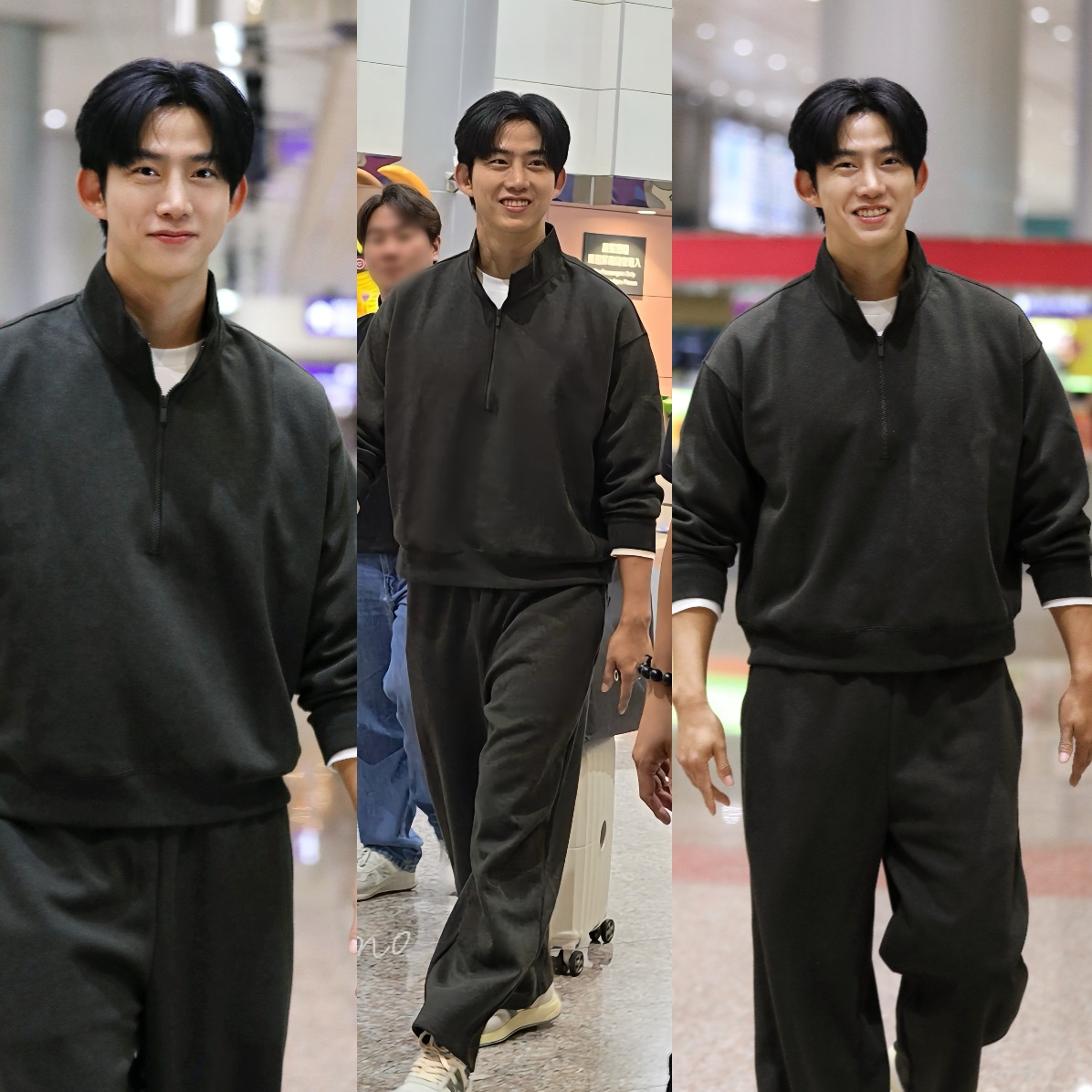玉澤演來台機場穿搭被問爆！男友系UNIQLO：C神級休閒服穿搭太帥，坂口健太郎、木村光希、許光漢也愛穿