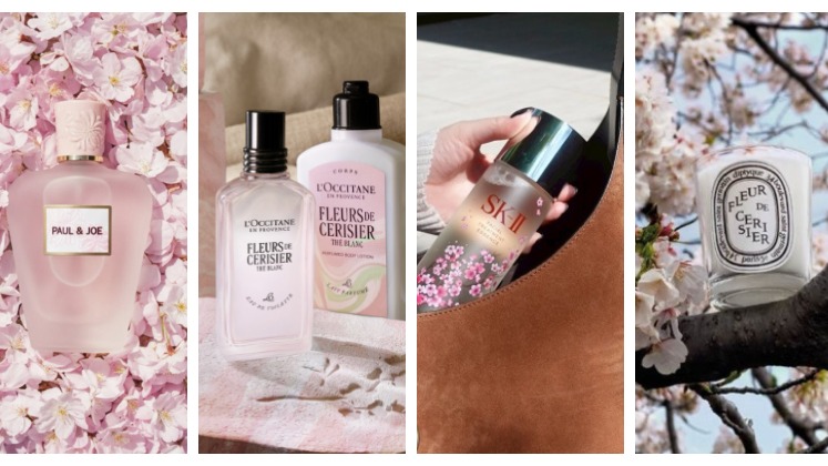 日本人最愛的櫻花香氣！櫻花系美妝一次看，從SK-II到Diptyque，嬌蘭全球限量18瓶蜂印瓶夢幻登場