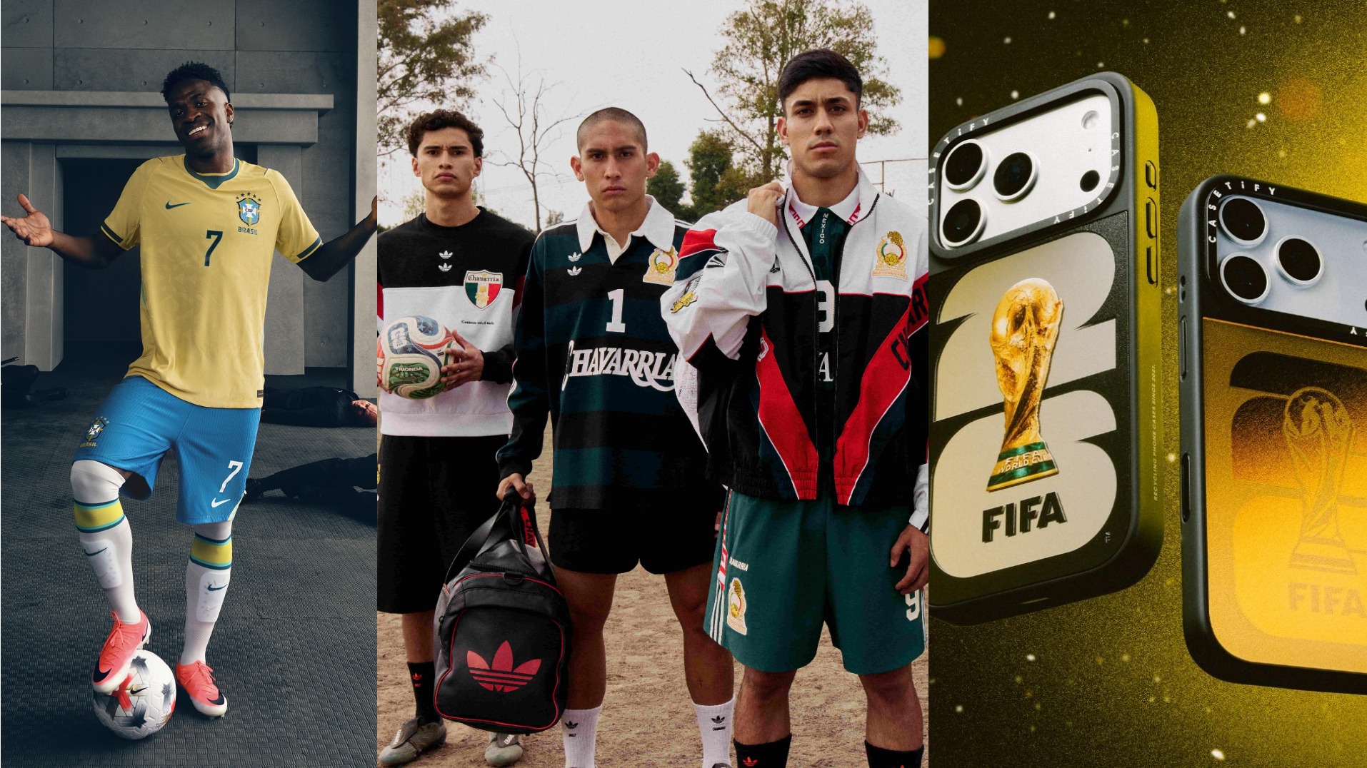 2026世足賽應援裝備買起來！NIKE國家隊球衣、adidas足球時尚聯名、CASETiFY世界盃系列盤點
