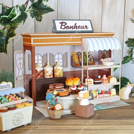 Canon可愛紙模型DIY！大人小孩一同打發居家防疫漫長時光