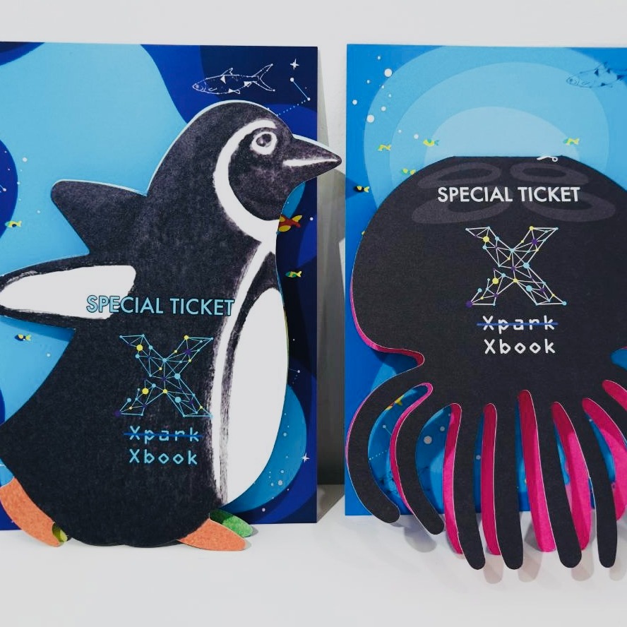 有得玩又實用！Xpark與誠品書店共同推出 Xbook特展紀念「書籤型門票」