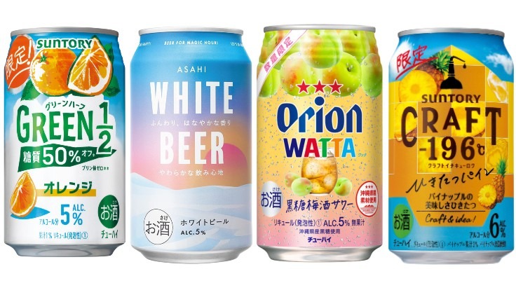 2022年5月日本人氣酒類介紹!甘夏、鳳梨與西印度櫻桃口味水果酒陪你熬過惱人梅雨季